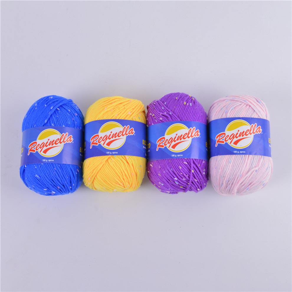 Factory direct sales of acrylic yarn. Complete colors available, custom dyeing available, and size customized according to customer requirements detail image 1