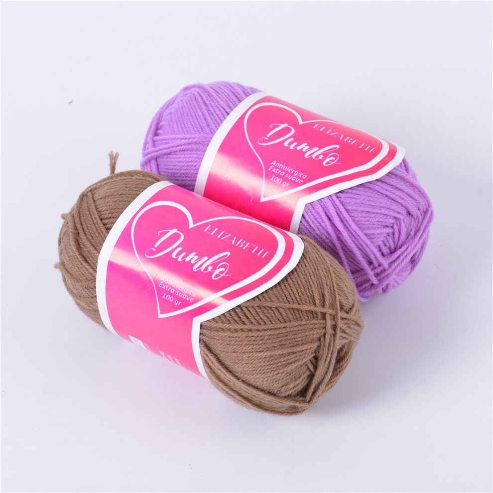 Factory direct sales of acrylic yarn. Complete colors available, custom dyeing available, and size customized according to customer requirements detail image 6