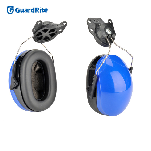 厂家直供 ABS防护耳罩 护听力降噪音 与安全帽配套使用细节图