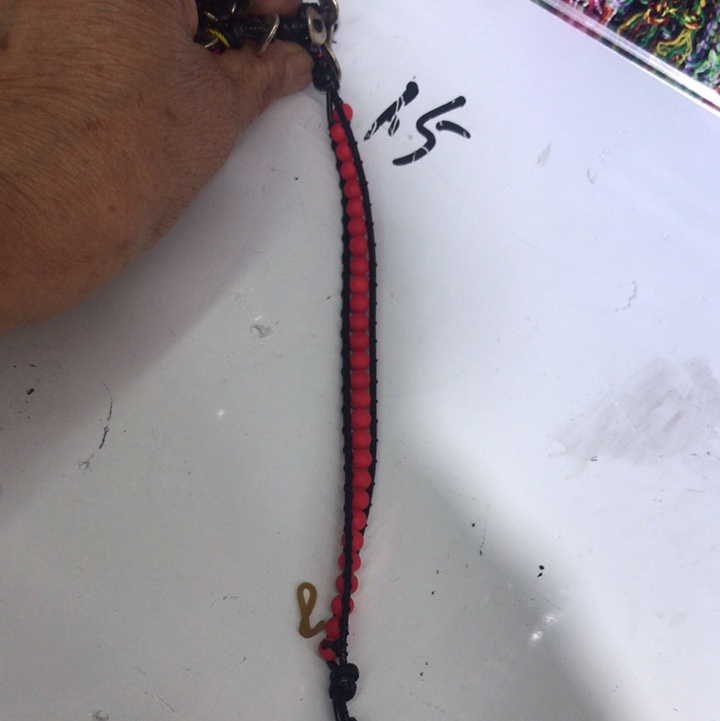 Red bead bracelet