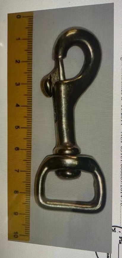 《华典辅料》DHD五金锌合金金属挂勾织带扣详情图2