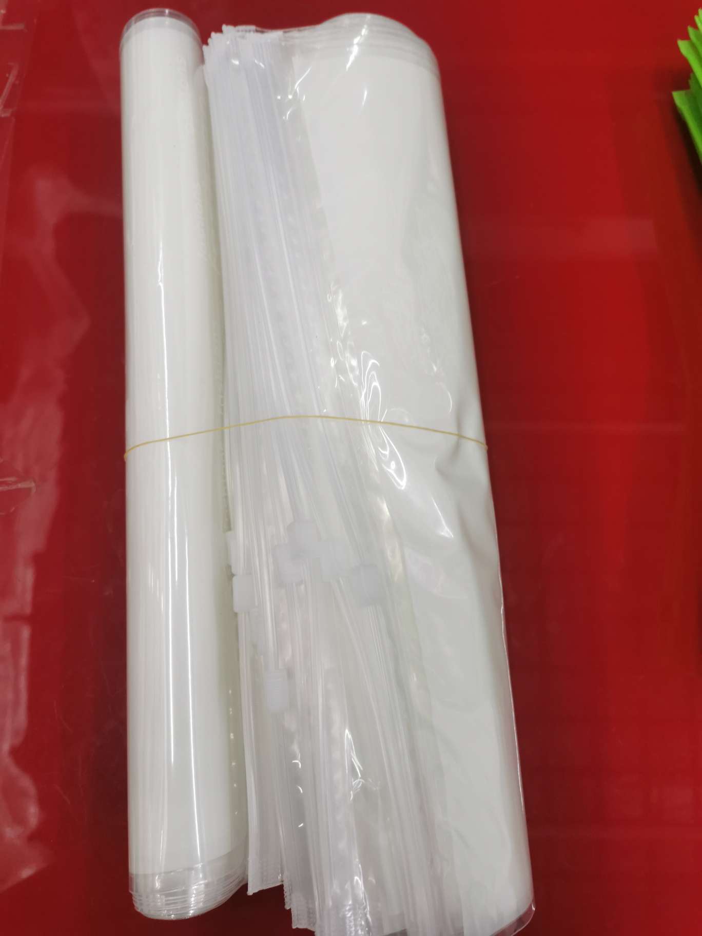 24*34  印刷拉链袋。超透印刷细节图