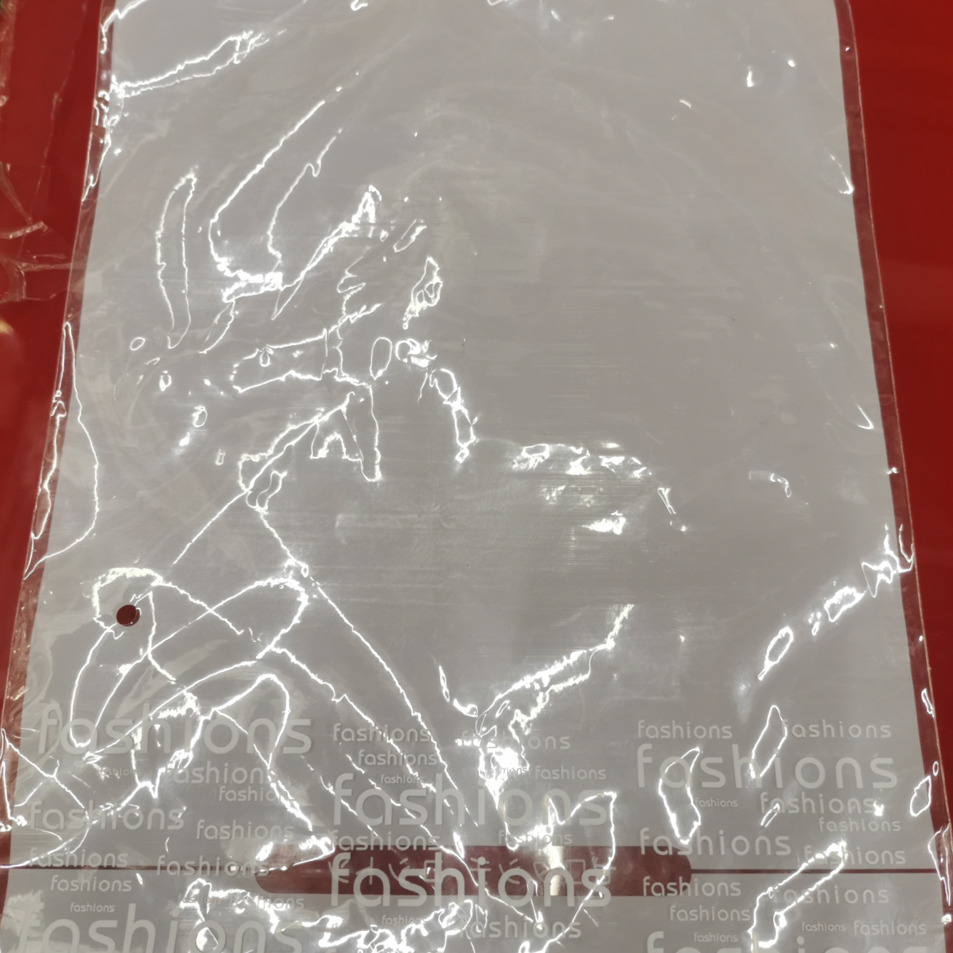 24*34  印刷拉链袋。超透印刷