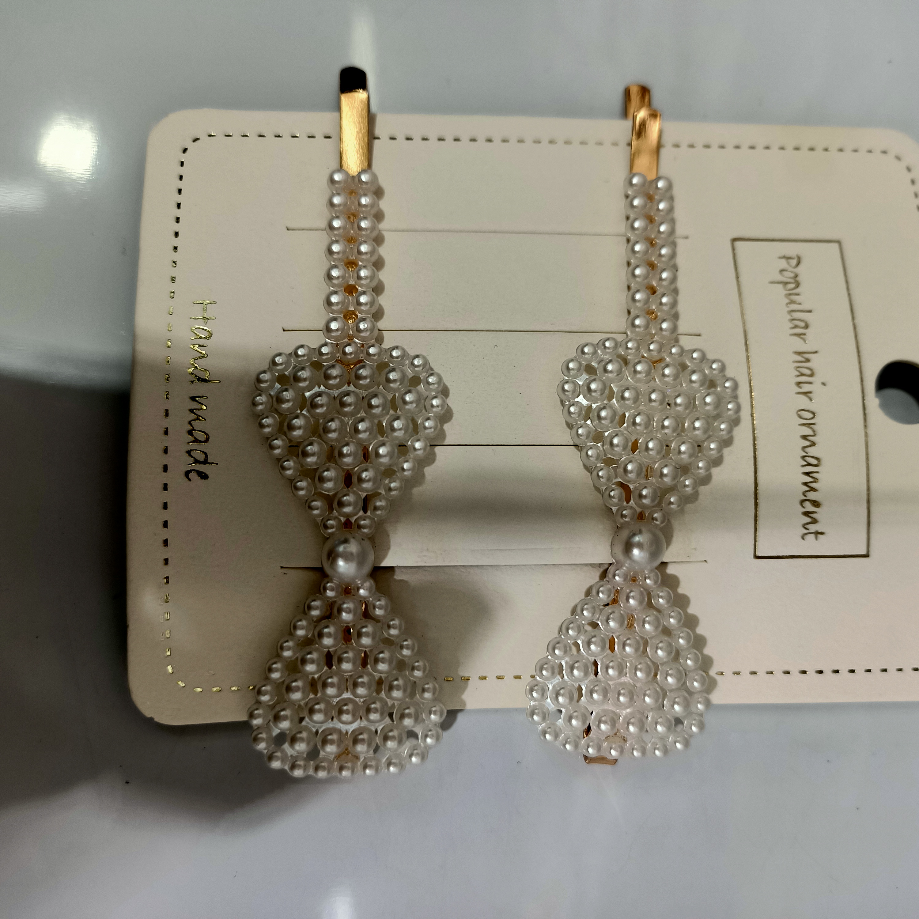 One-pin bow tie 2-piece set