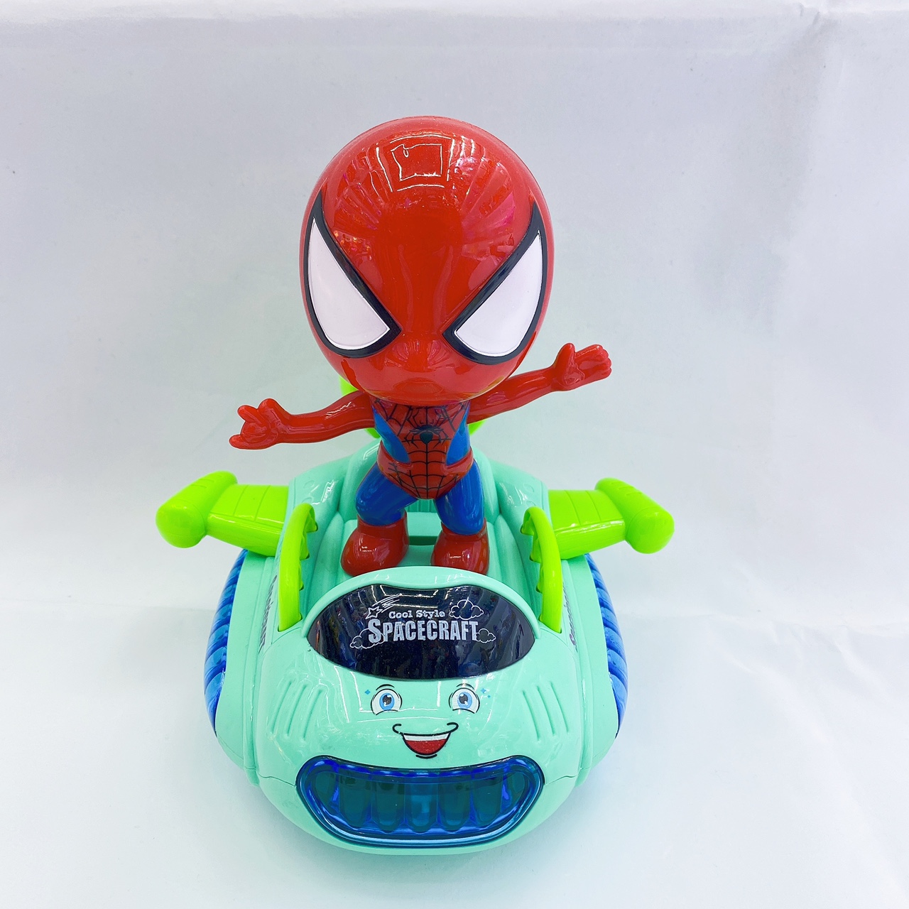 蜘蛛侠太空飞船返回舱电动玩具地摊