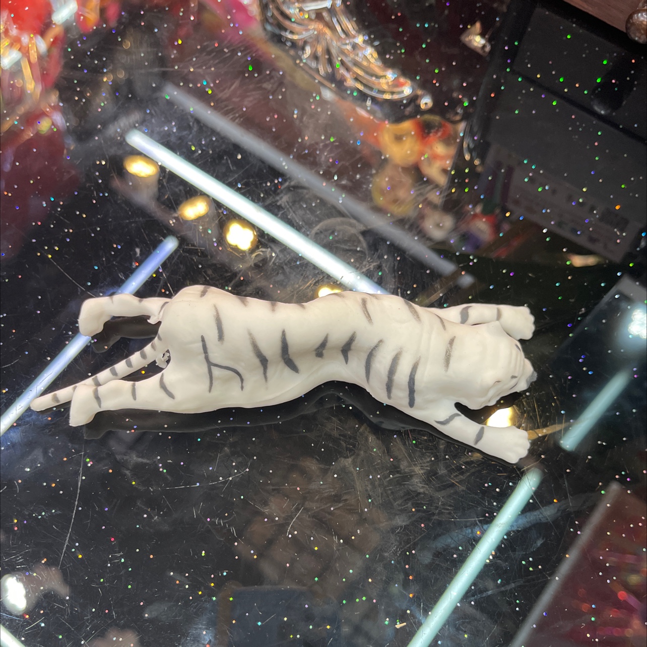 Tiger Squeeze Stress-Relieving Magic Tool Shaped Toy, daily stress-relieving HY086 Leisure Sports toy Specification image