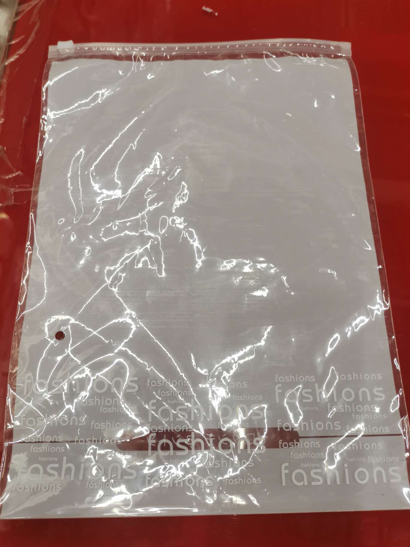 24*34  印刷拉链袋。超透印刷产品图