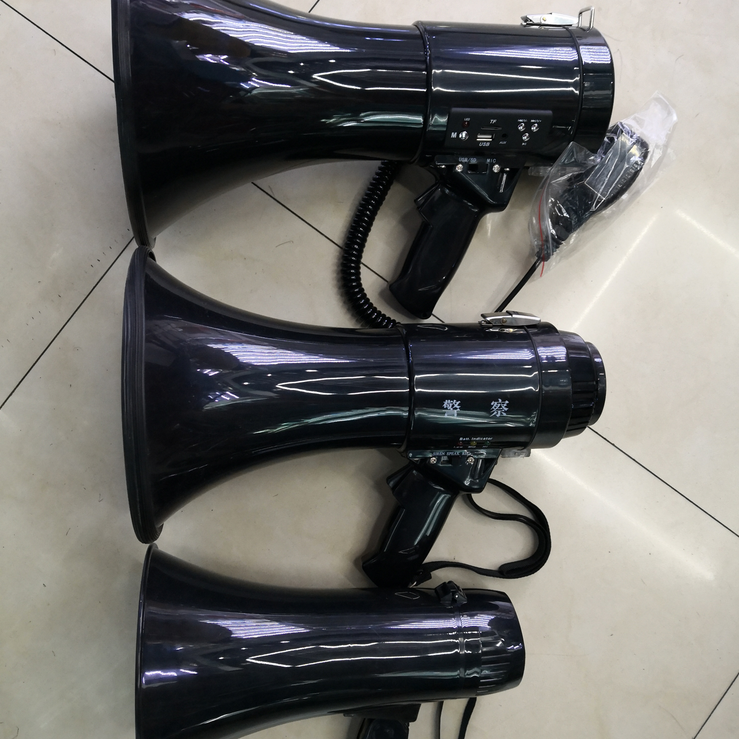 High-power lithium battery loudspeaker loudspeaker