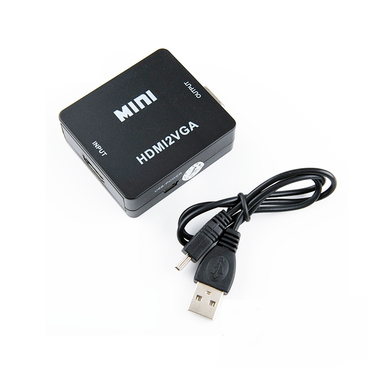 Mini HDMI to VGA with Audio HDMI2VGA converter