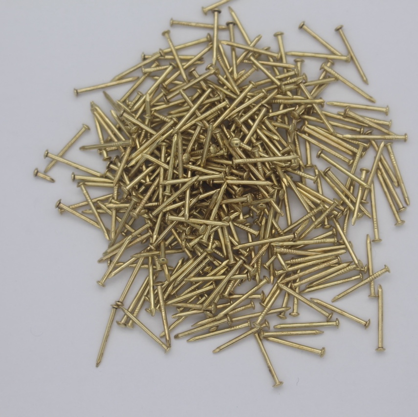 2.0*22 round head nails (yellow) are sold by jin