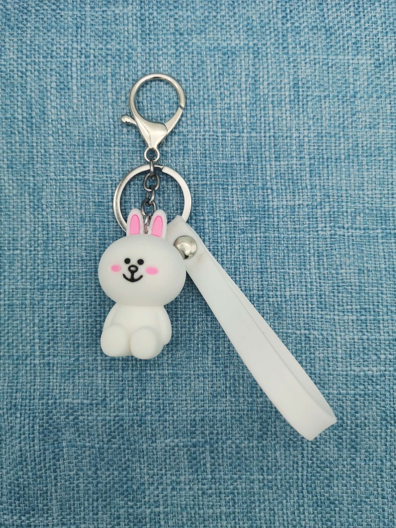 Rabbit Soft Glue Pendant full figure
