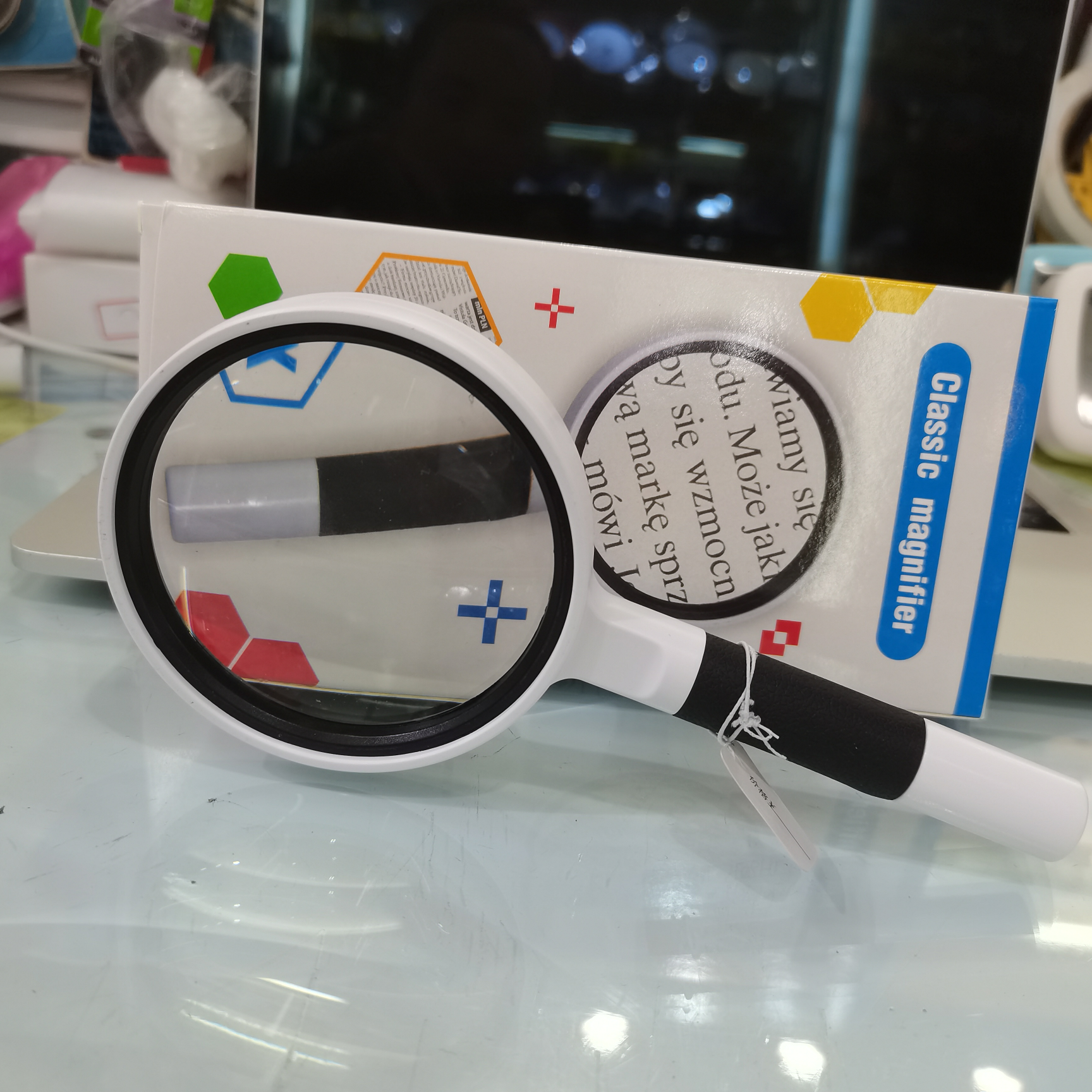 工厂直销手持式TH-8075高倍阅读放大镜