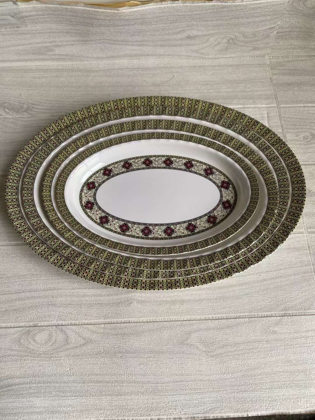 Melamine plate details Picture
