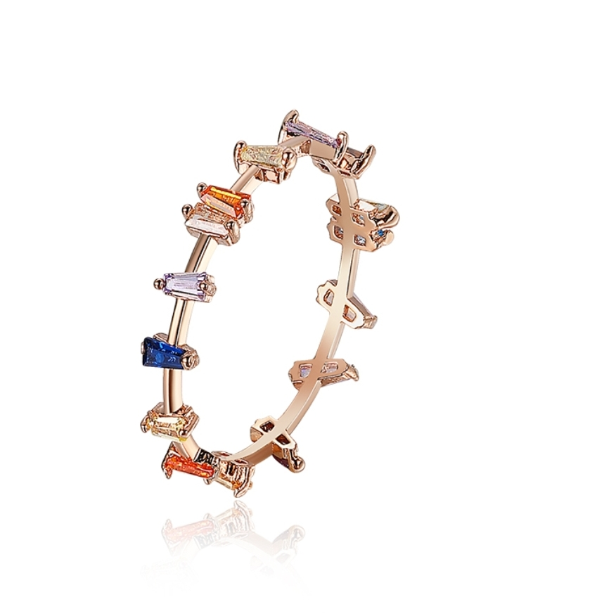 Japanese light luxury ring