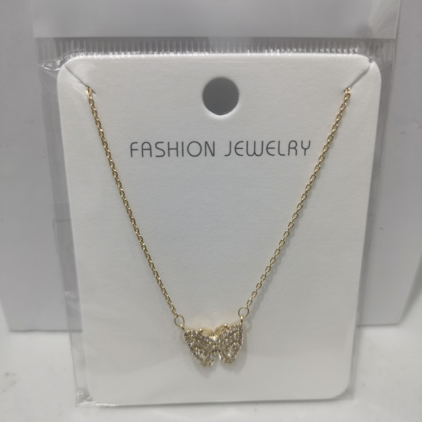 2432-3 Gold copper necklace thumbnail