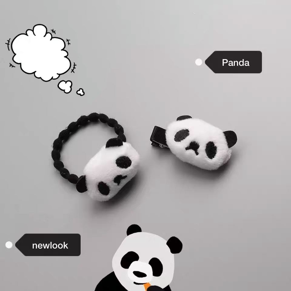 Red Panda Series 2.0 Red Panda hairpin scrunchie soft girl match