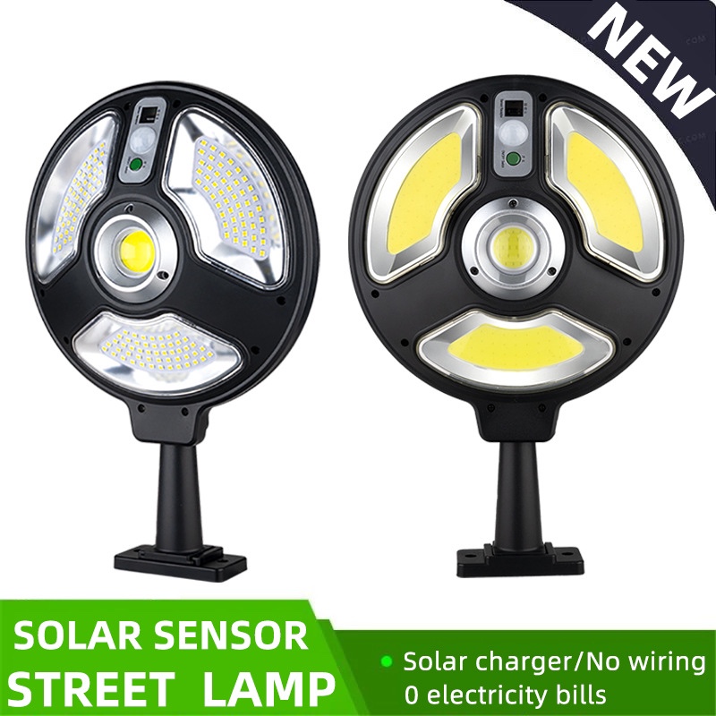 New solar garden street light multi-gear remote control COB outdoor light new rural street light thumbnail