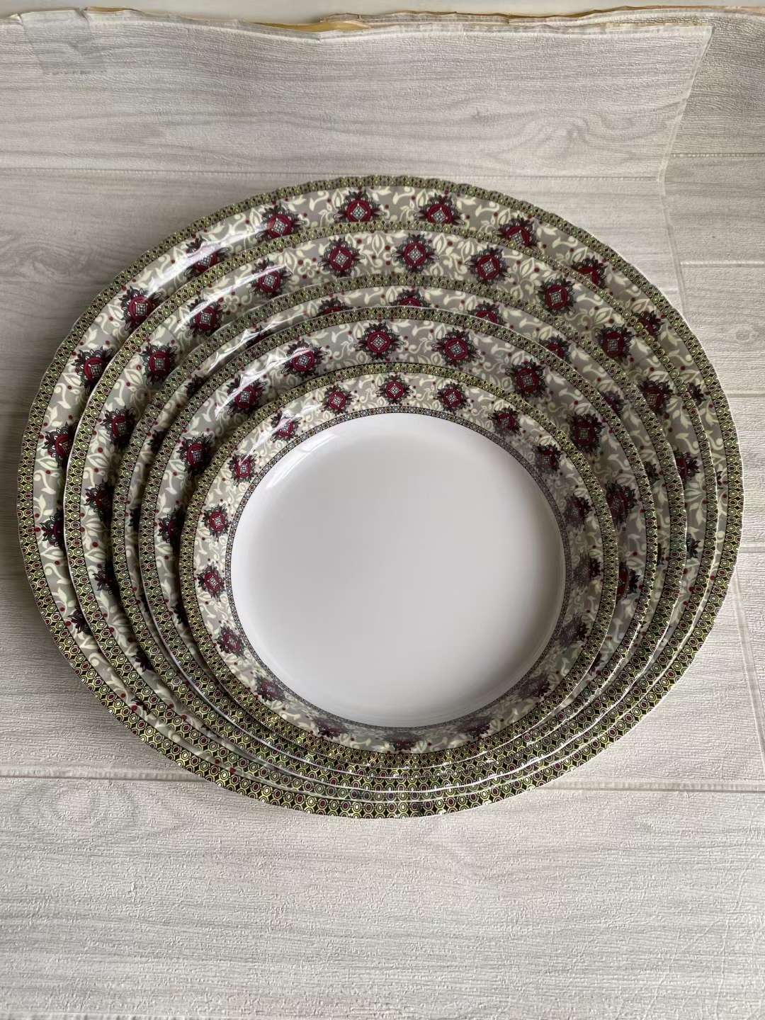 Melamine plate Item Picture