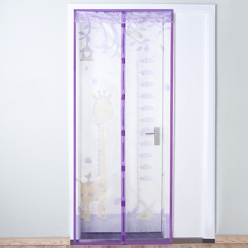 Printed edge-pressed door curtain Item Picture