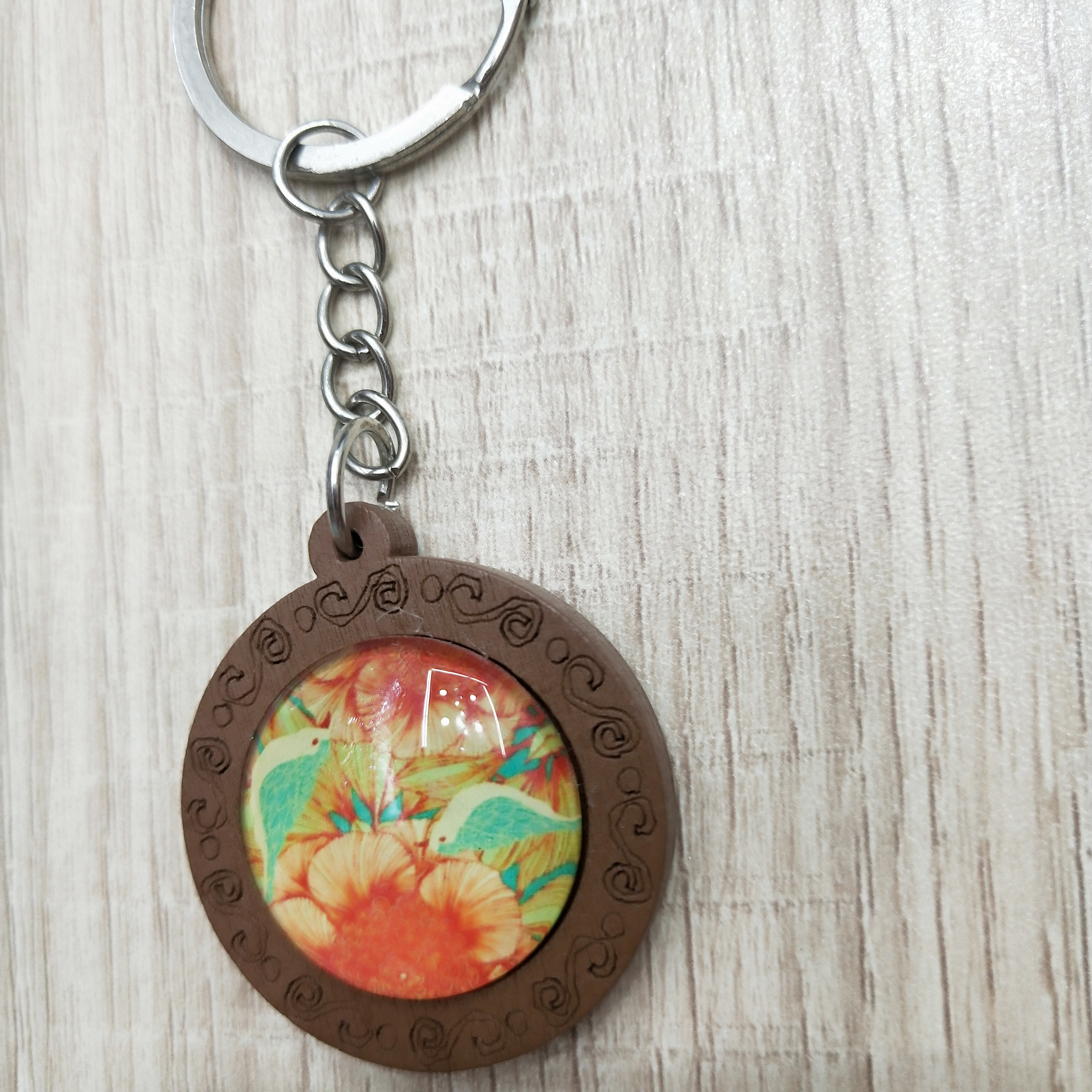 E Key chain