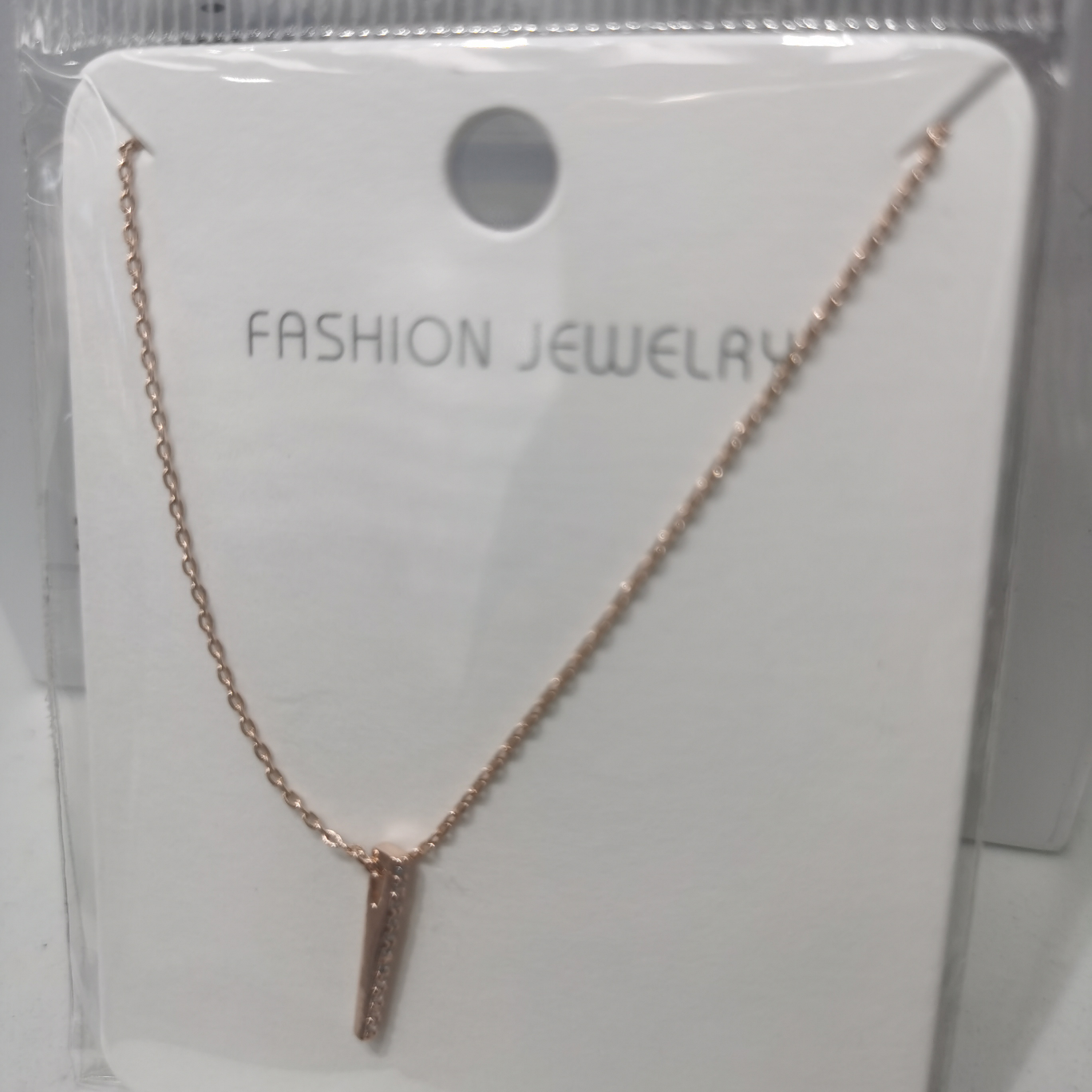 259-2 rose gold copper necklace
