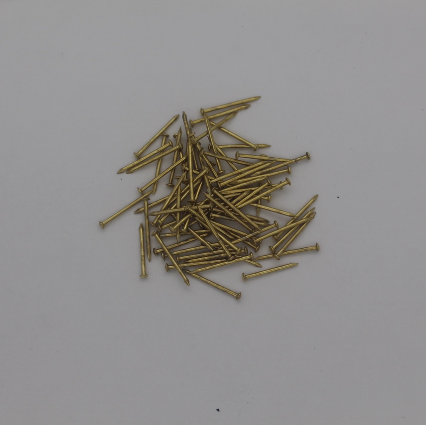 1.6*25mm round head nails (yellow), 3 jin per box, minimum purchase 1 box, available in stock