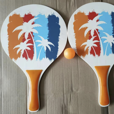 椰树沙滩球拍套装适合夏天成人户外运动器材亲子娱乐活动