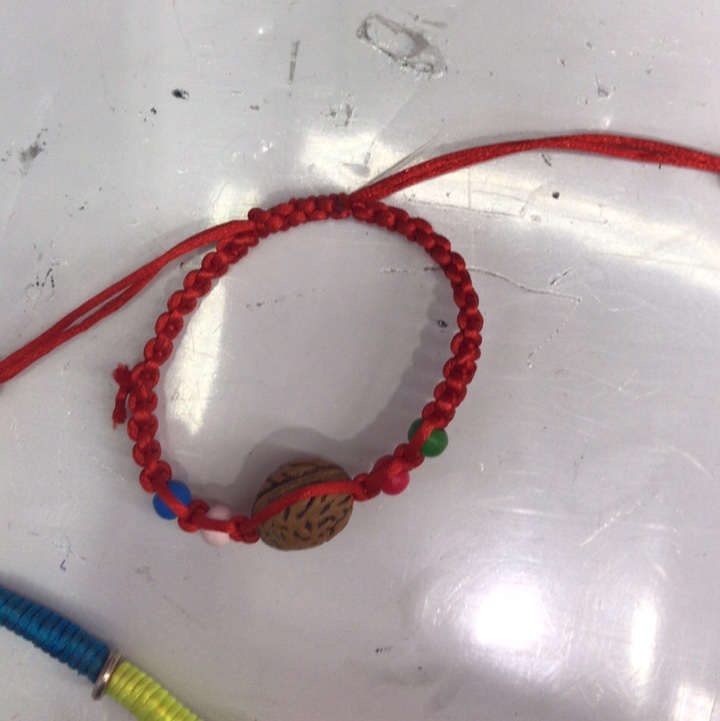 Red walnut bracelet