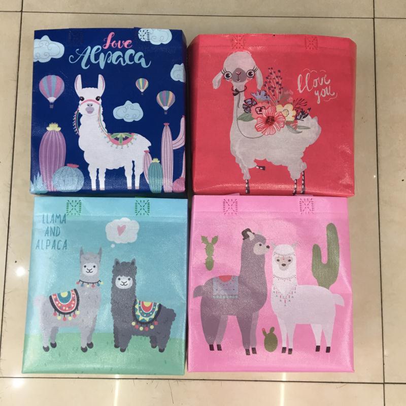 Manufacturers Direct Portable Composite Alpaca Three-Dimensional Bag Horizontal Vertical Version Of Shopping Bag Gift Bag