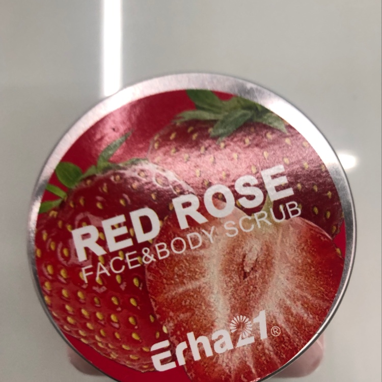 Strawberry scrub details Picture