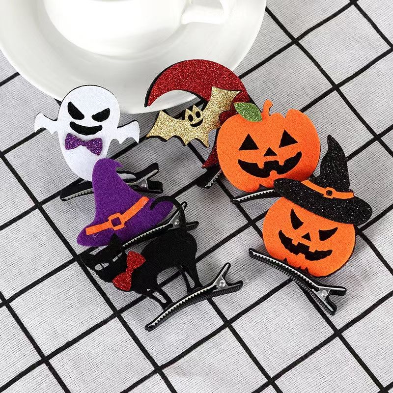 Wencheng feather cartoon Halloween head buckle thumbnail