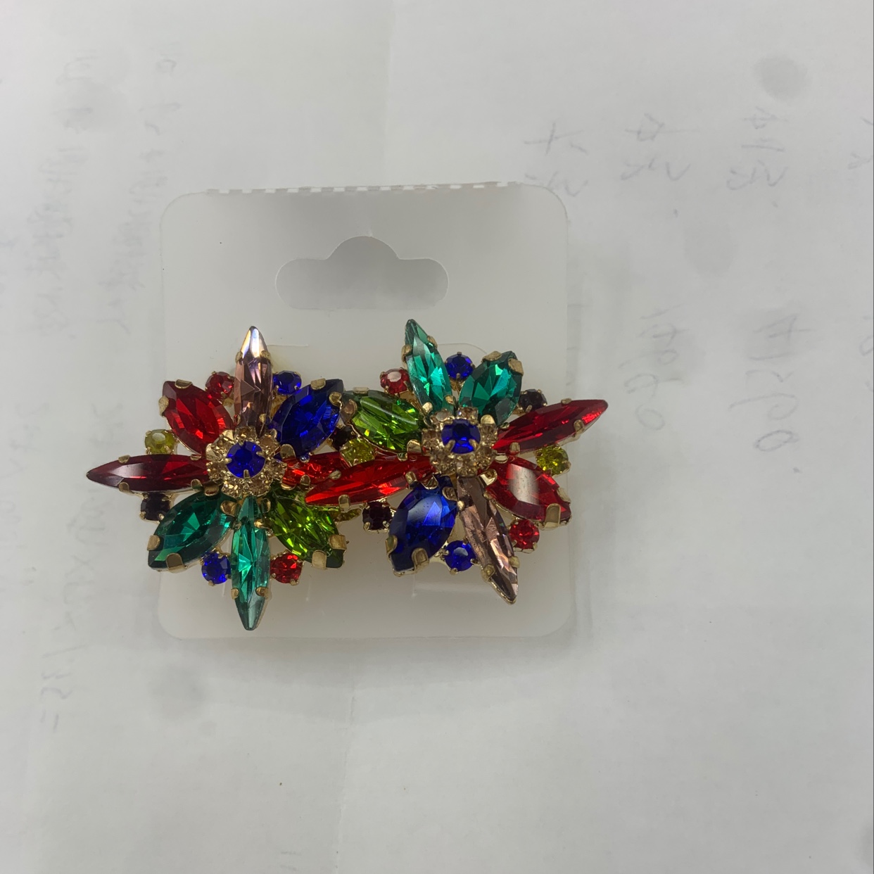 Glass earrings 4