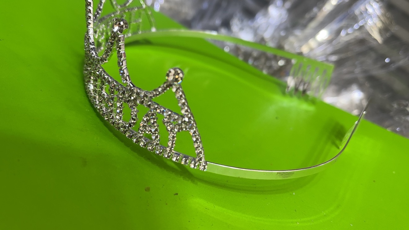 Birthday Crown Korean Edition Accessories Cute Fashion Specification drawing