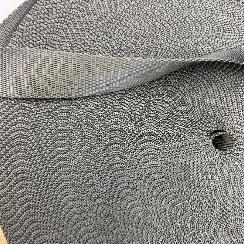 2 cm black imitation nylon webbing thumbnail