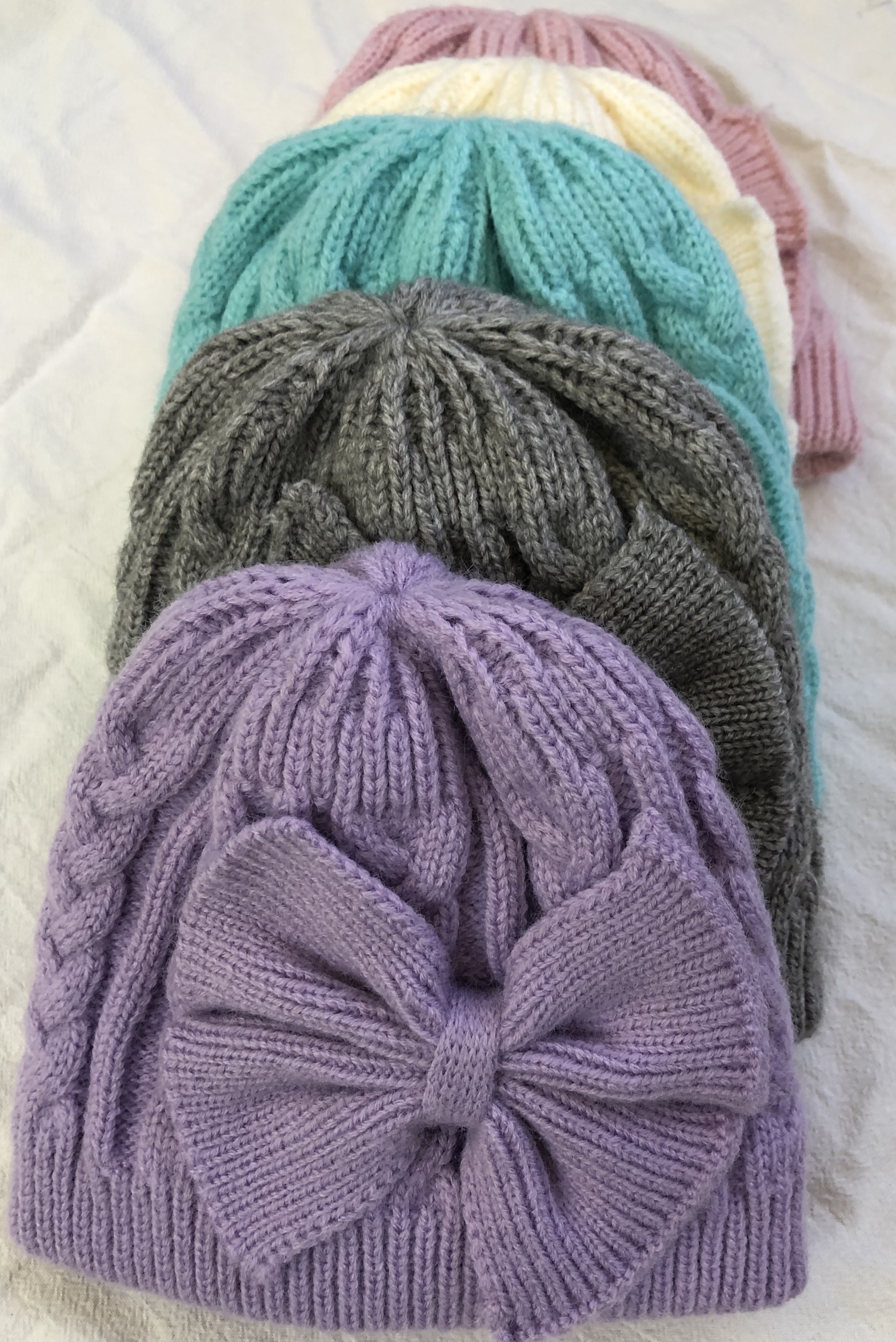 亚马逊热卖蝴蝶结🎀小童帽，纯棉内里详情图3