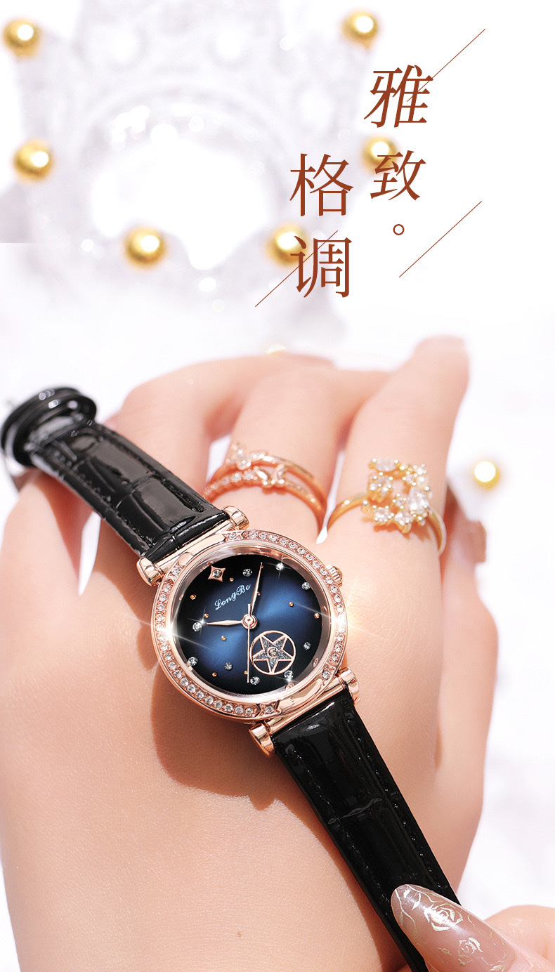 LONGBO龙波新款品牌手表直播快手热卖款防水女士腕表厂家直销详情图16