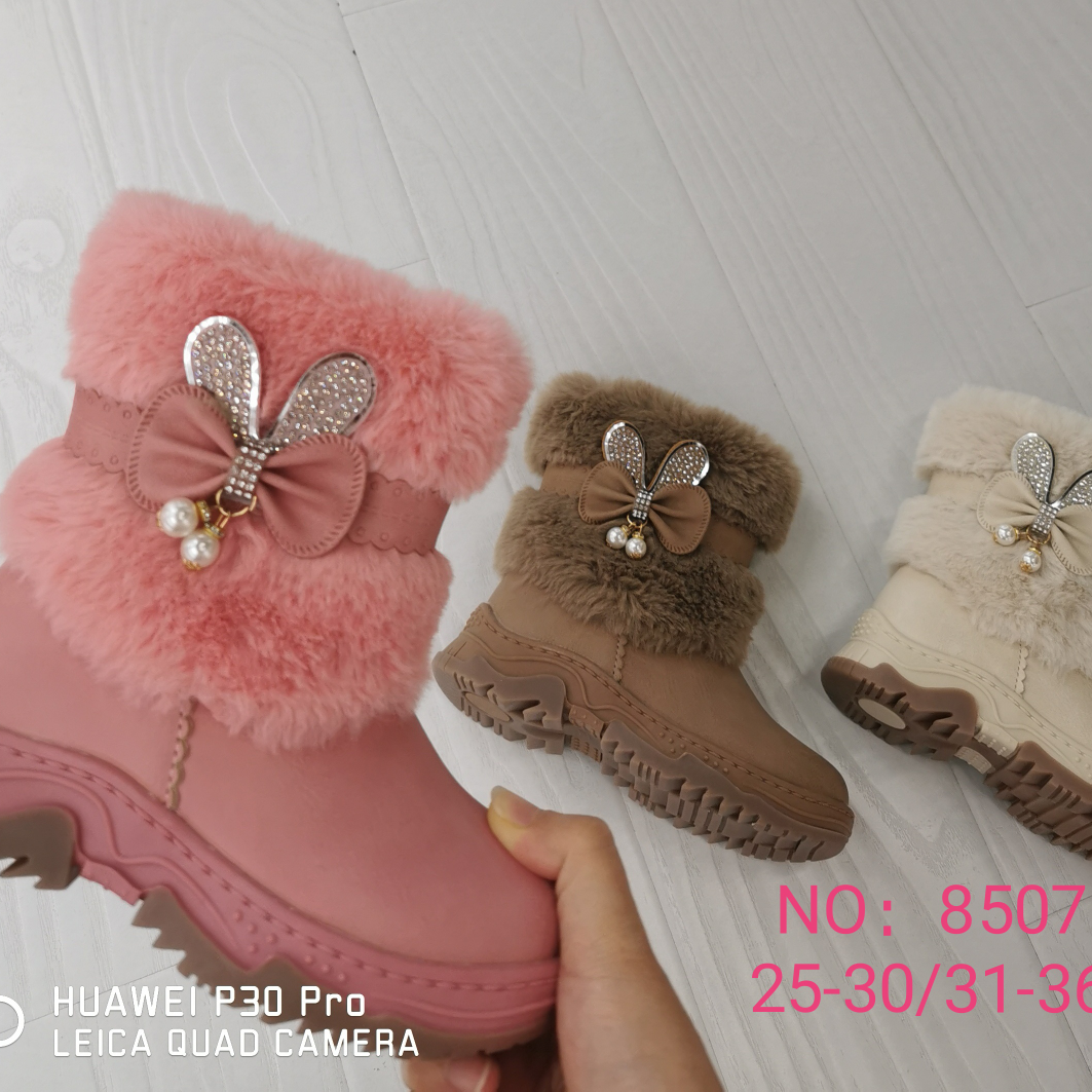 女童棉鞋34