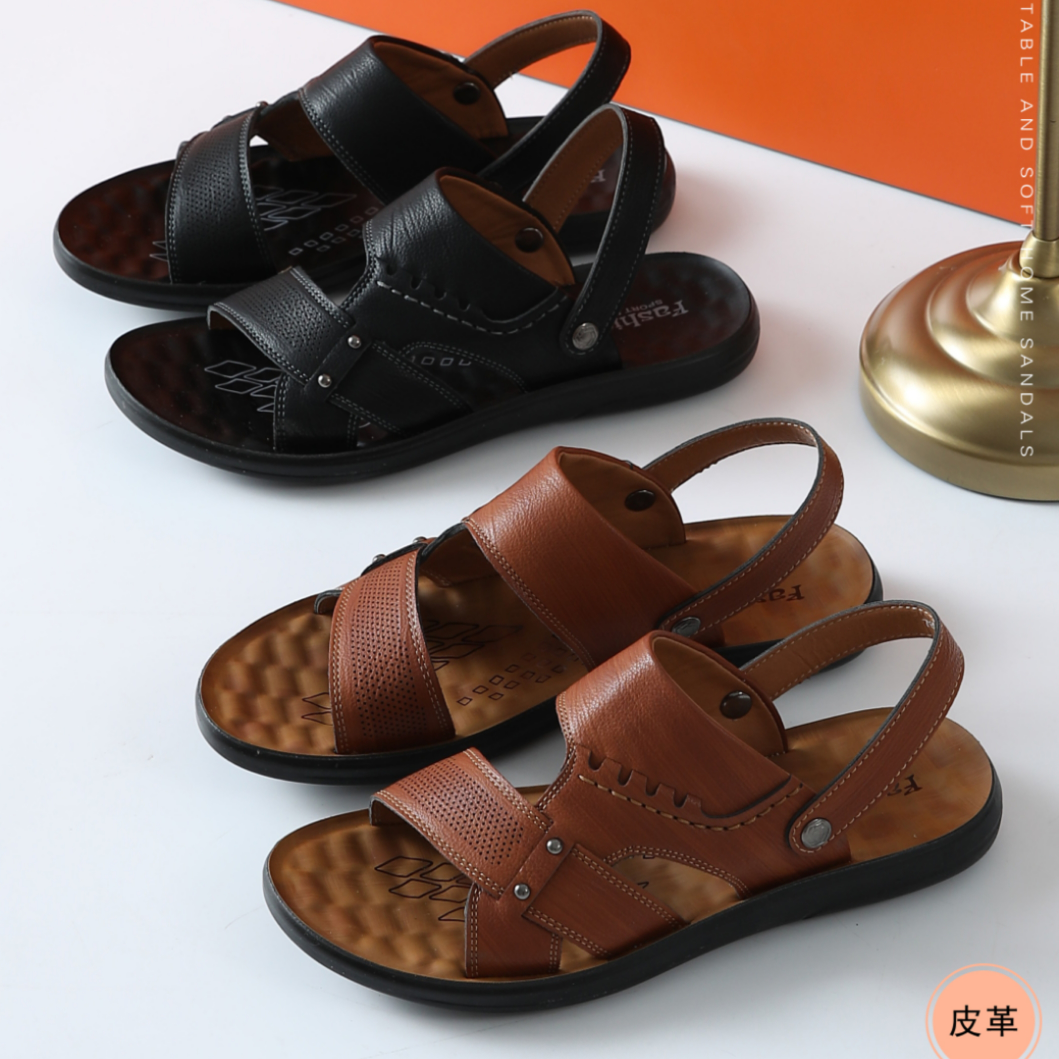 Men's leather sandals 785