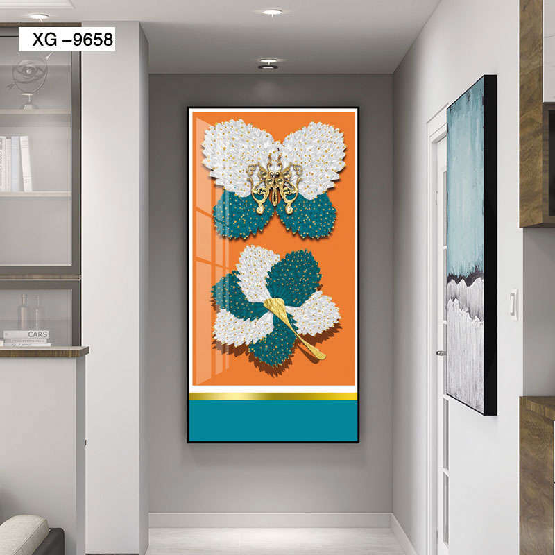 Carcasa de porcelana de serie de pinturas tapizado en especie pórtico 2️⃣