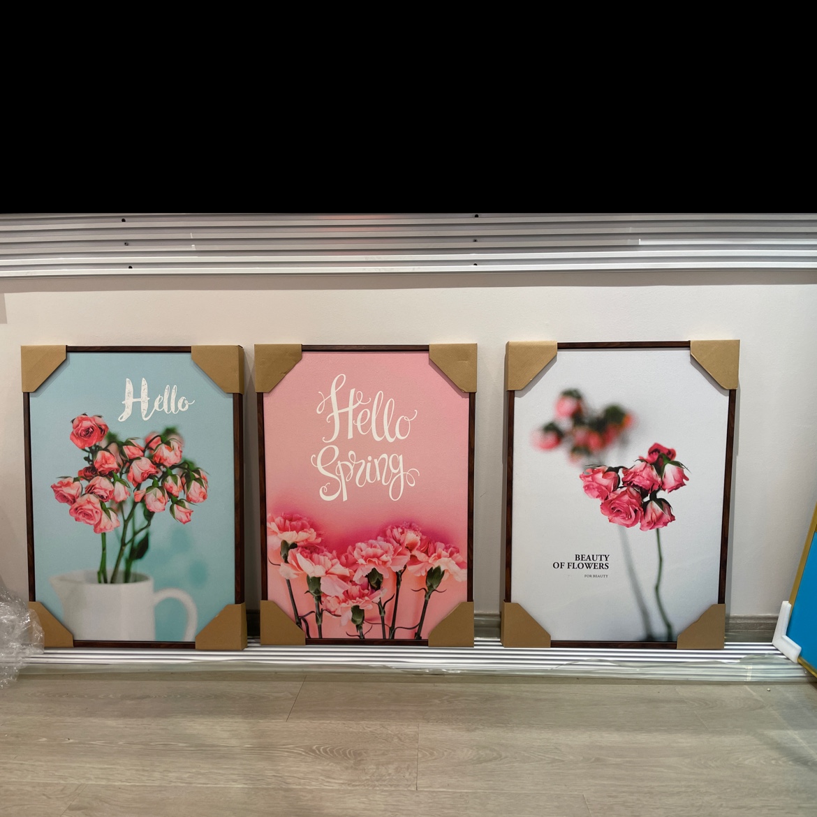 Decorative painting/canvas/foam line