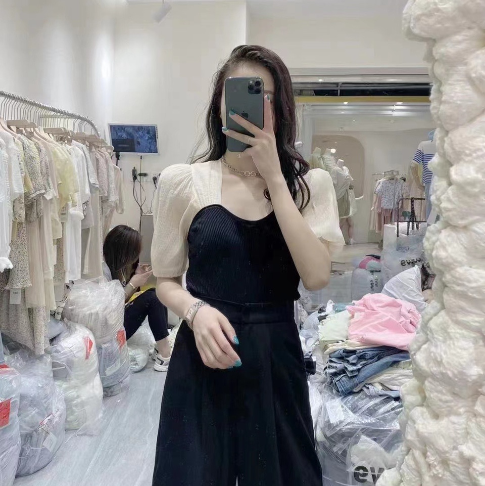 Knit top black