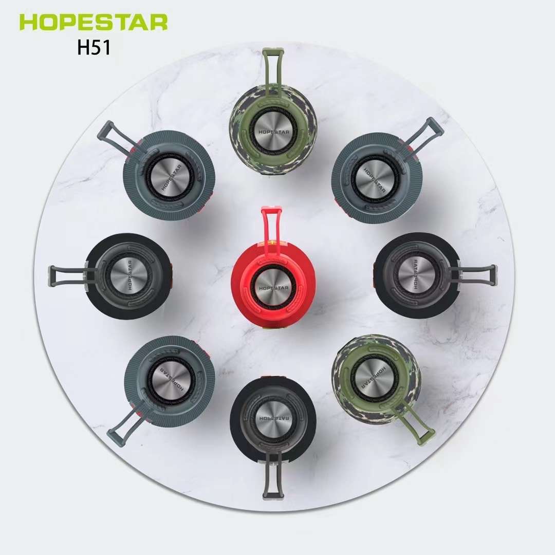 New portable audio system launched [Celebration]# New model with 6-level water resistance: hopestar H51. Dimensions: 300*140*150MM details Picture