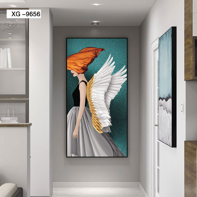 Aluminum alloy crystal porcelain crystal shell imitation real object painting series entrance hall 2️ ️ details Picture