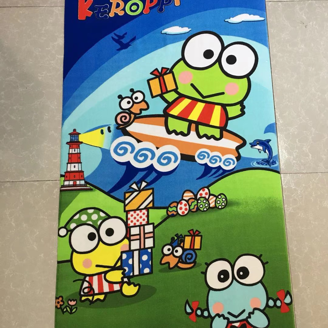 Nano cartoon bath towel