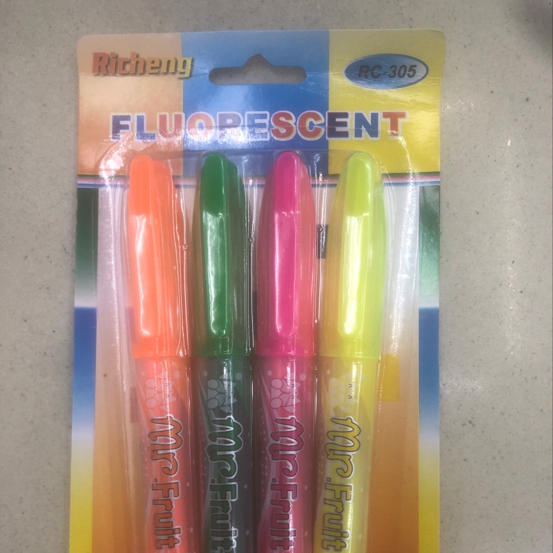 305-4 card-mounted highlighter