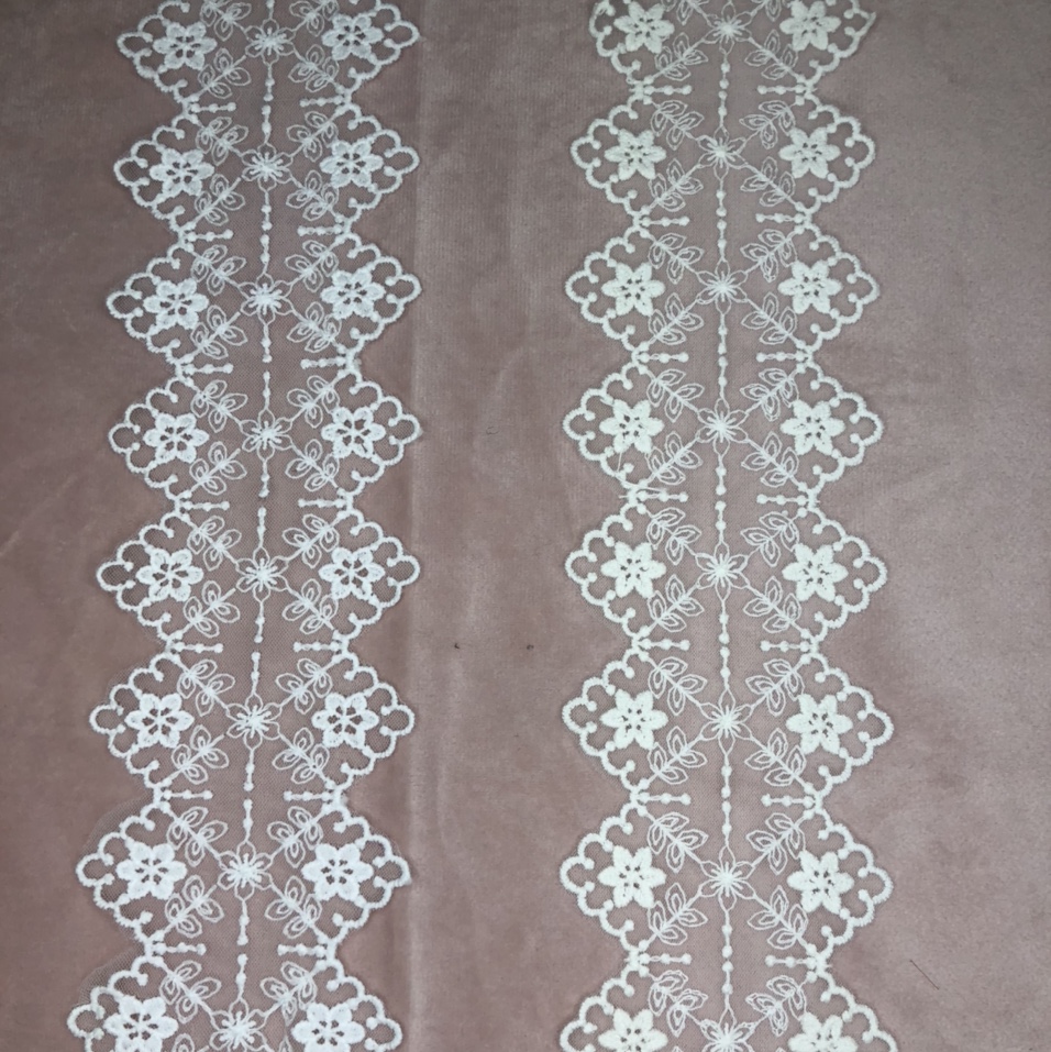 Mesh Cotton Lace Garment Garment Lace Accessories Lace Off-The-Shelf Custom Lace