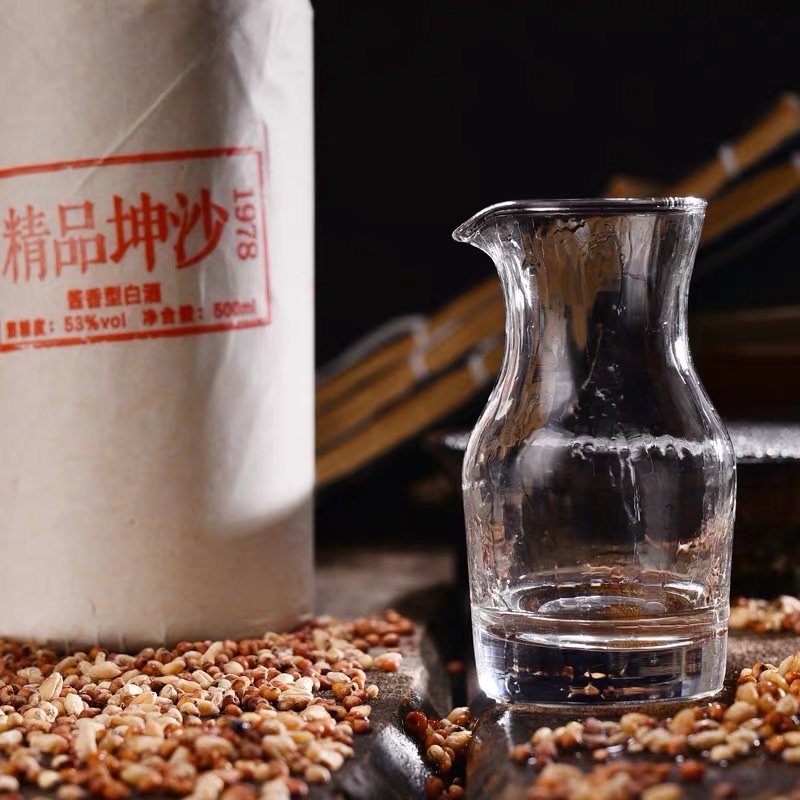 水晶玻璃小白酒杯茅台杯茅台专用白酒杯白洒小杯白酒矛台分酒器详情图5