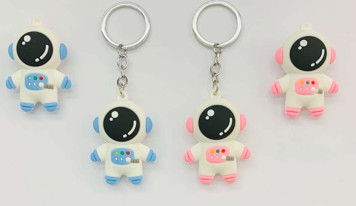 Pvc Key Chain Astronaut Key Chain full figure
