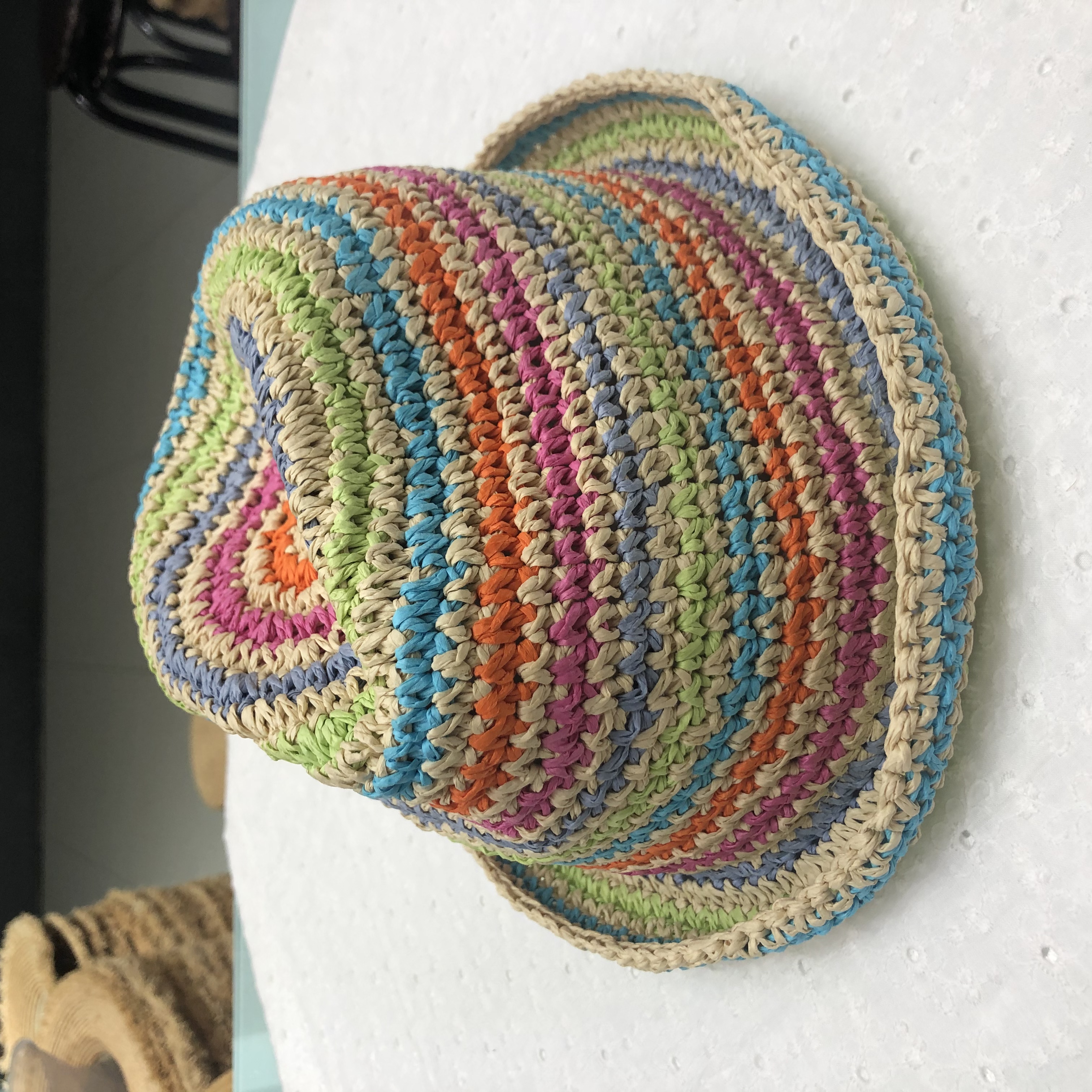 European And American Fashion Trend Crochet Hat details Picture