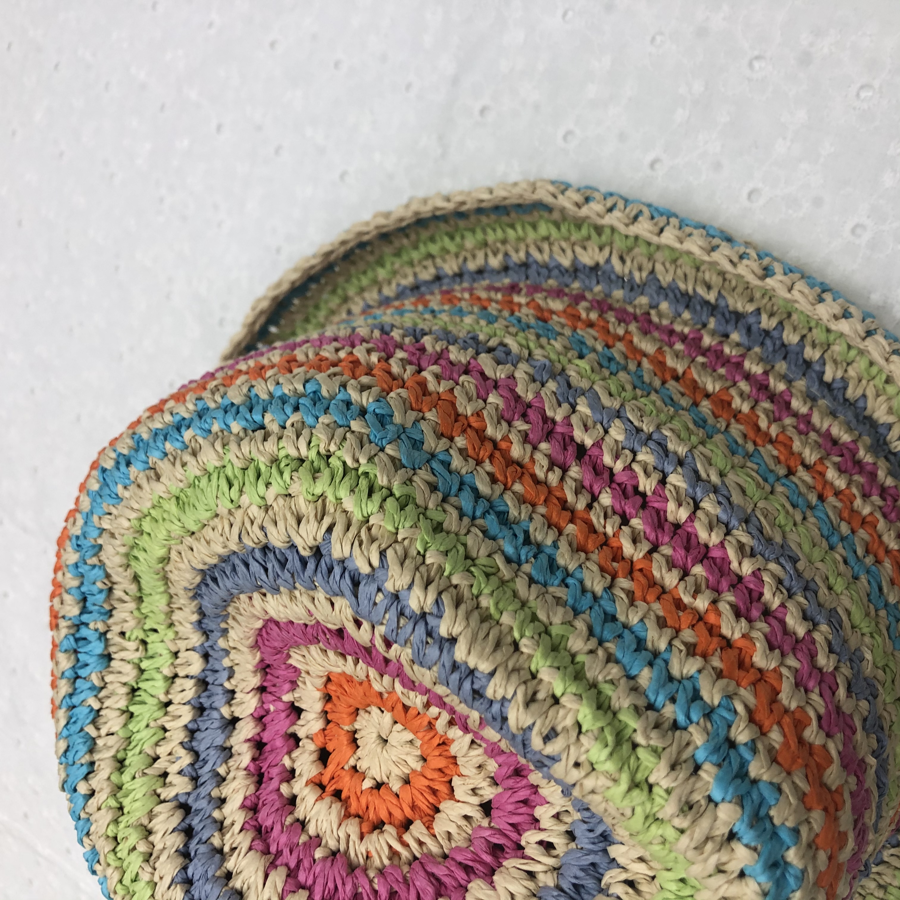 European And American Fashion Trend Crochet Hat Specification drawing
